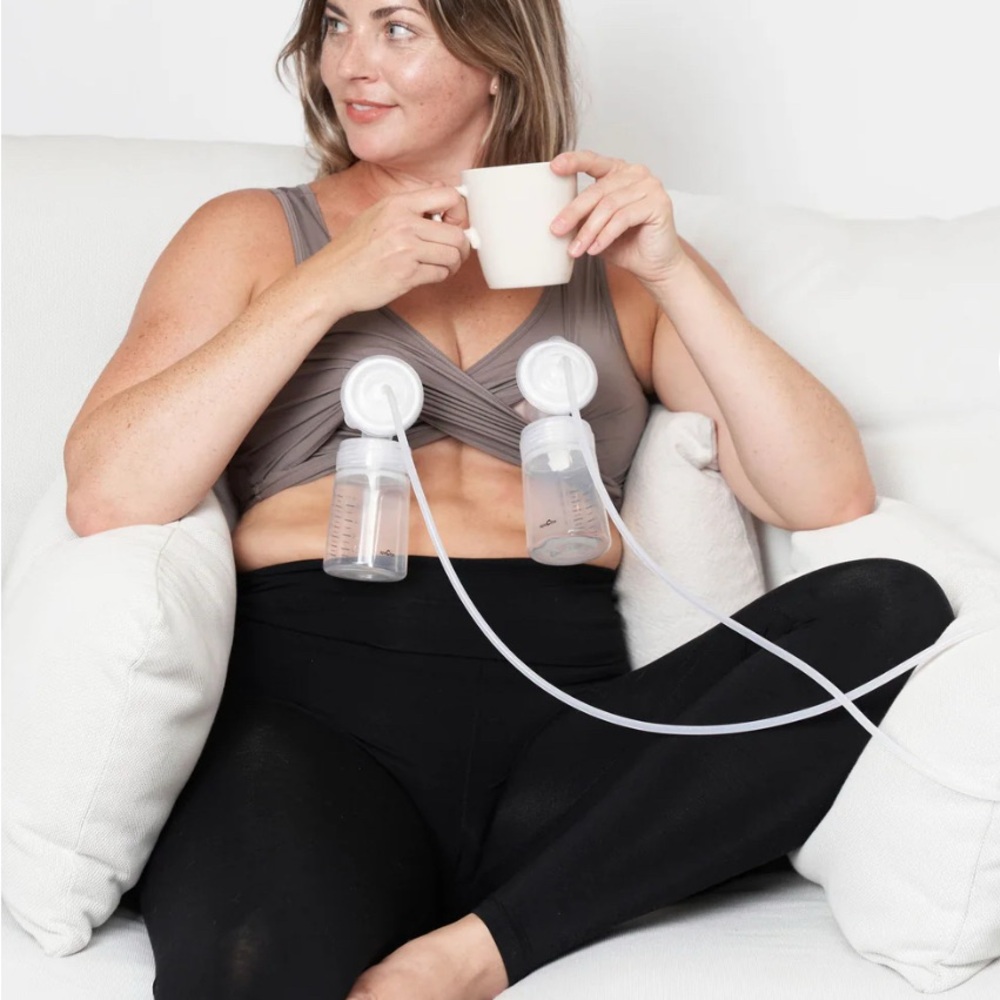 Larken | X bra for pumping and nursing (3 size L!)